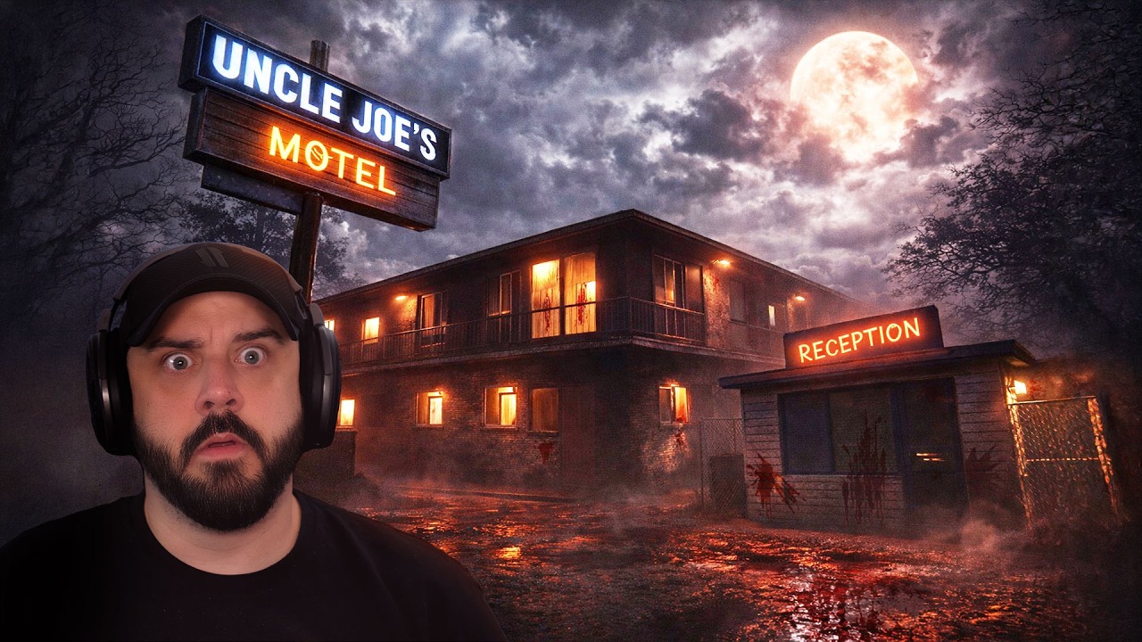This Motel Horror Game Gets WAY Too Real | Creepy Shift: Uncle Joe’s Motel