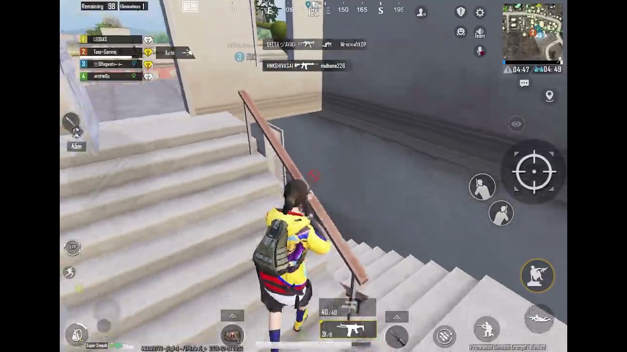 1v2 BGMI Gaming teep gaming