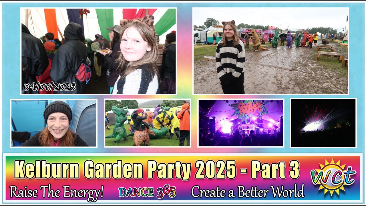 Kelburn Garden Party 2025: Part 3 Dinosaurs & Stages