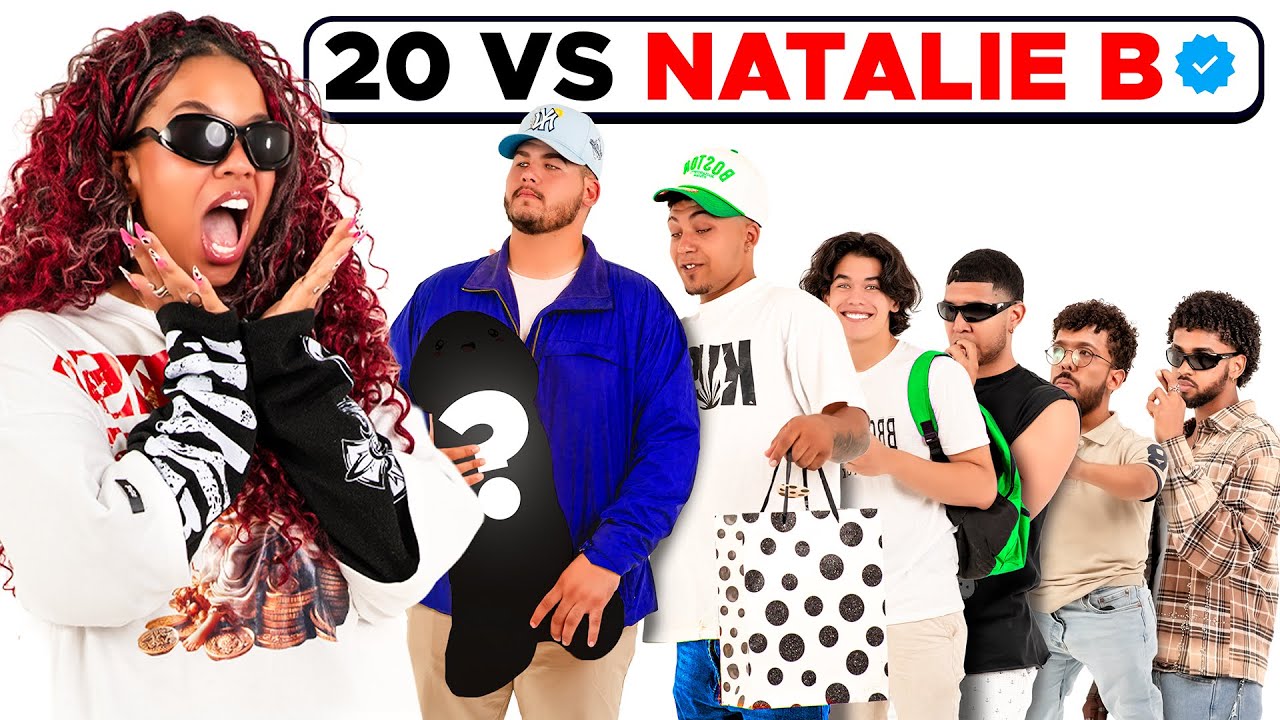 Natalie B vs 20 Hombres En una Cita | 3Peso