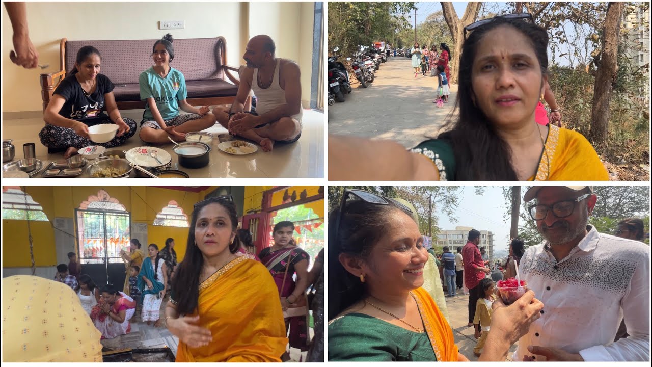 महाशिवरात्र 'महादेवांचे 'दर्शन घेतले |एकत्र बसल्याने विचारांची देवाणघेवाण होते |Maya Gurav Vlogs 