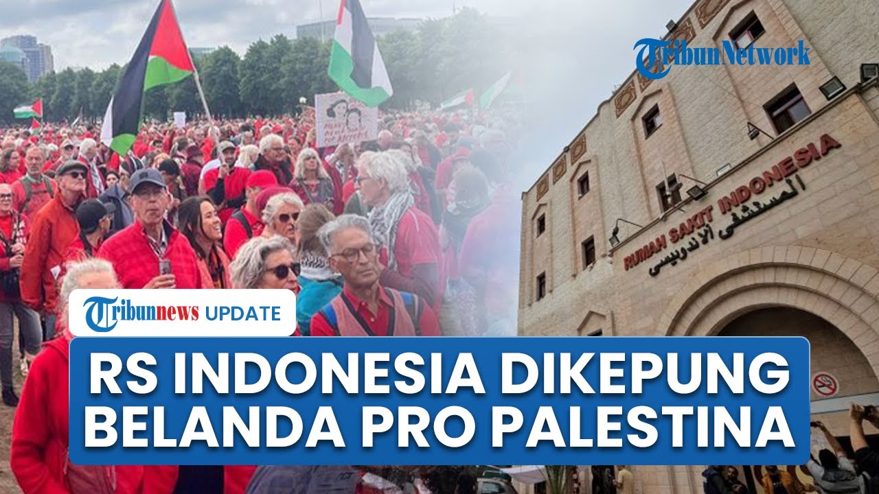Rangkuman Perang Hamas-Israel: Mencekam! Zionis Kepung RS Indonesia hingga Belanda Bela Palestina