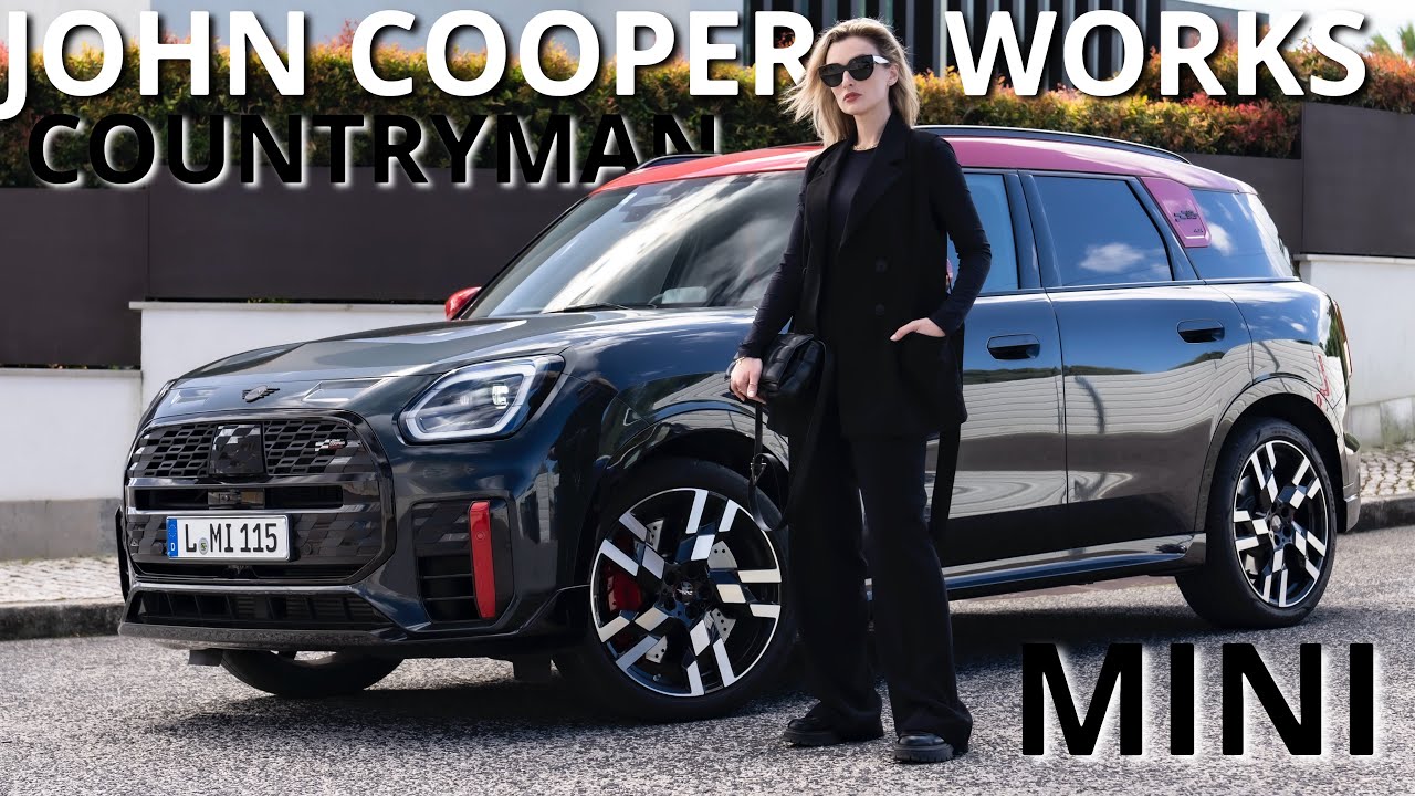 MINI Countryman JCW (2024) | 300 PS im neuen John Cooper Works?! | NinaCarMaria