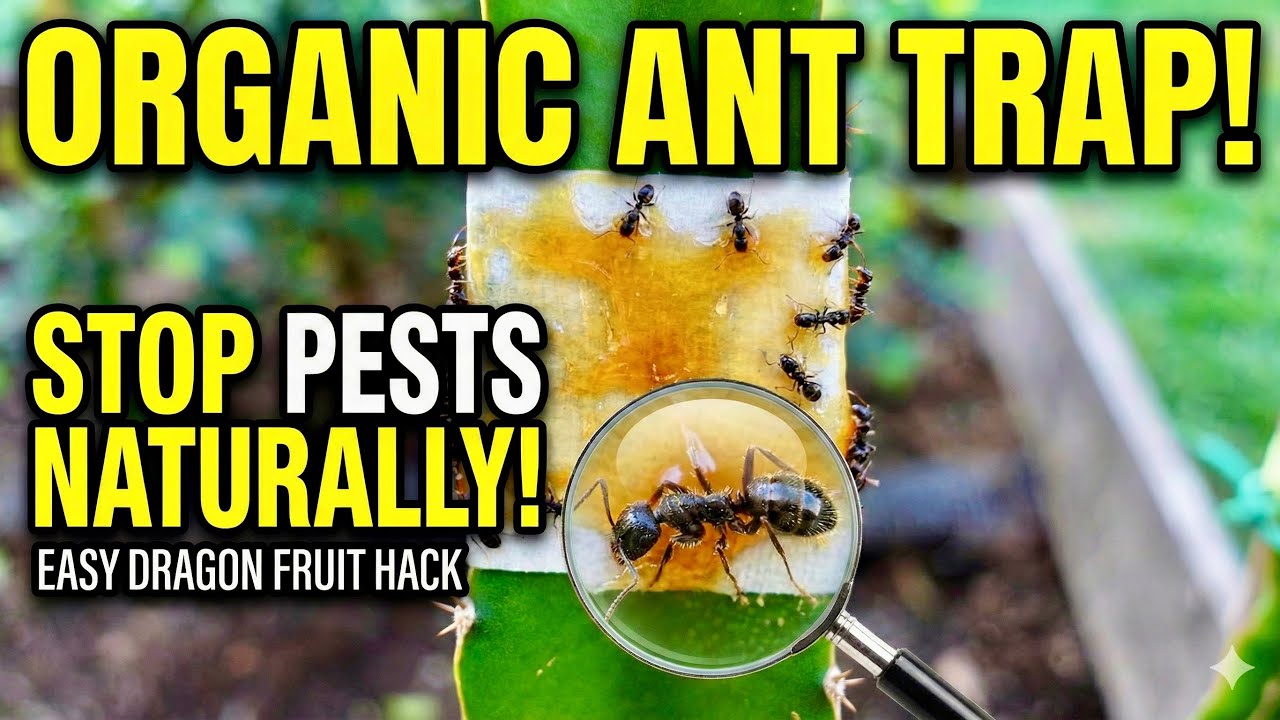 The #1 Organic Way to Keep Ants Off Your Dragon Fruit (NO POISONS)