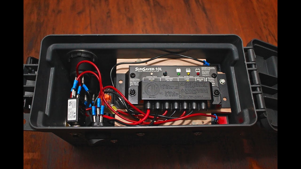 Solar Ammo Box Generator - Assembly