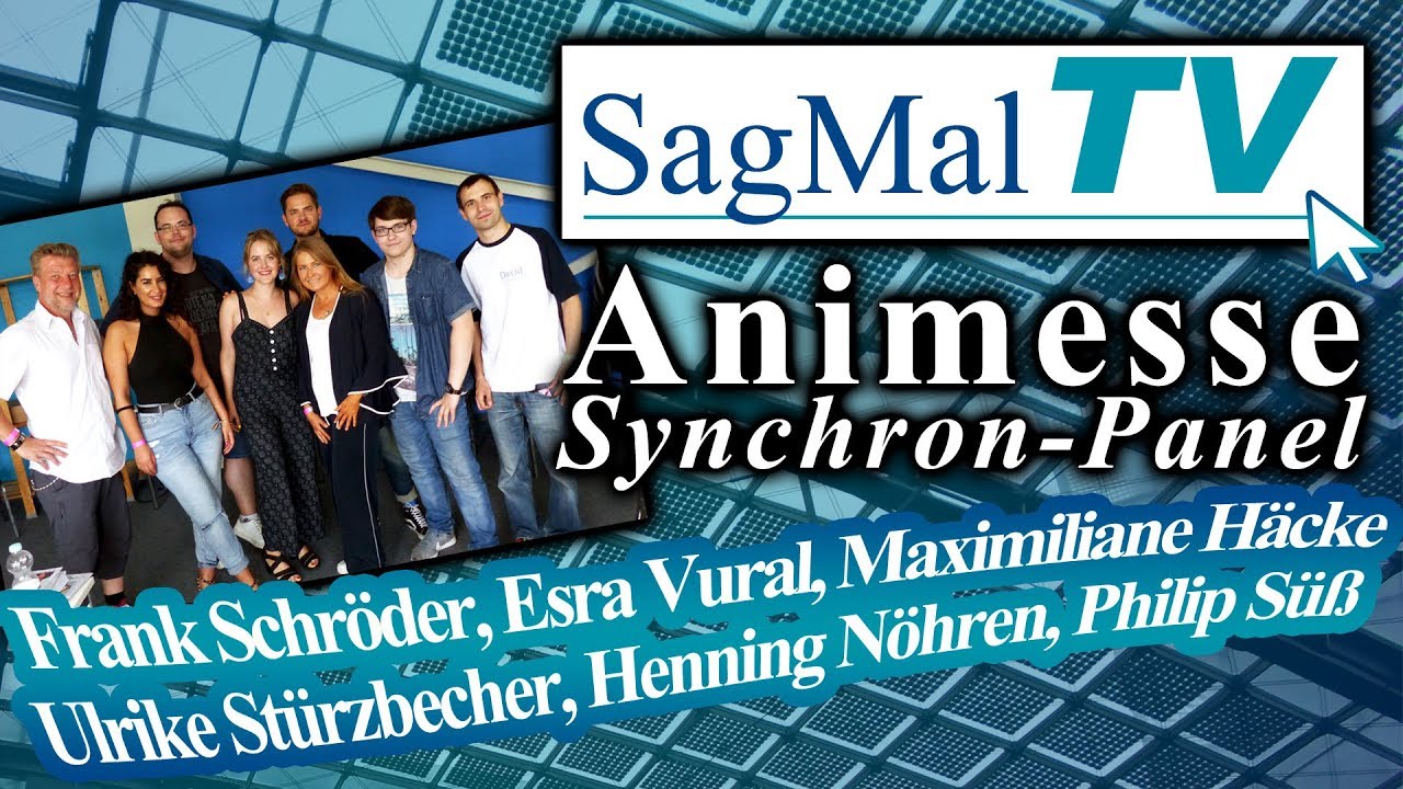 SagMalTV // Synchron-Panel auf der Anime-Messe 2018