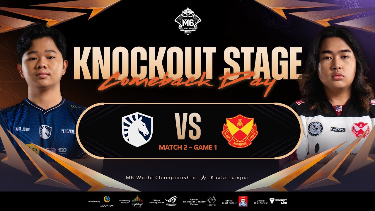 [ENG] M6 Knockout Stage Day 5 | SRG VS TLID Game 1