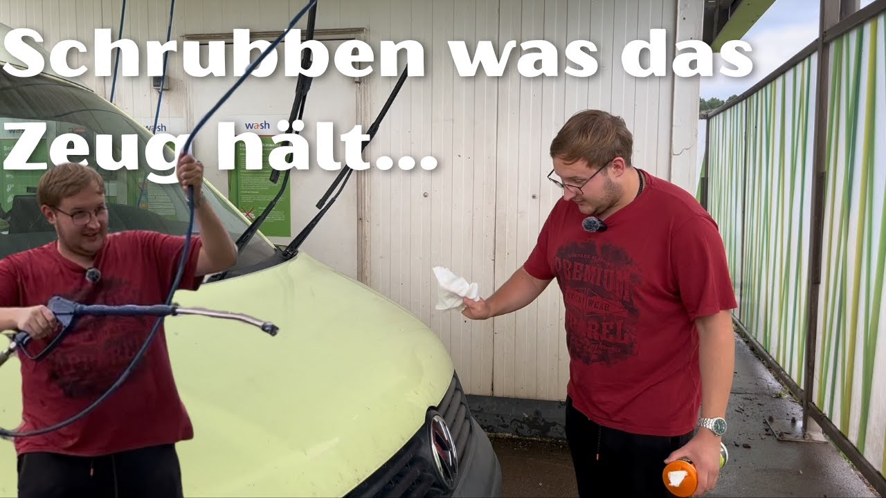 Wir blockieren 2 Stunden die Waschbox! 🚐🧽