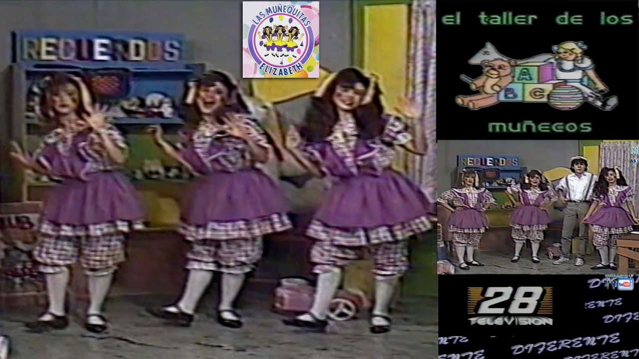 Las Muñequitas Elizabeth Programa El Taller de los Muñecos Canal 28