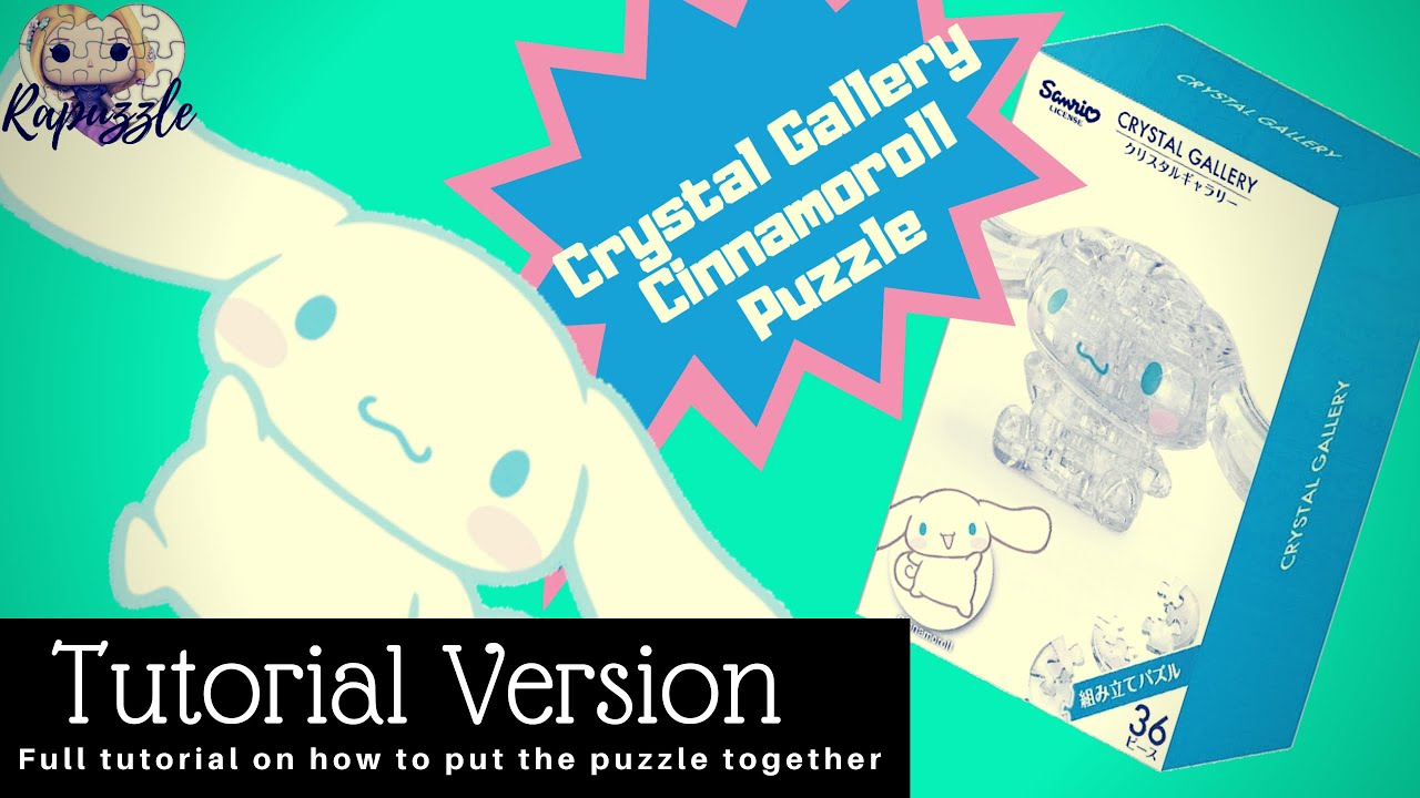 Hanayama- Crystal Gallery Puzzle- Cinnamoroll- Tutorial Version
