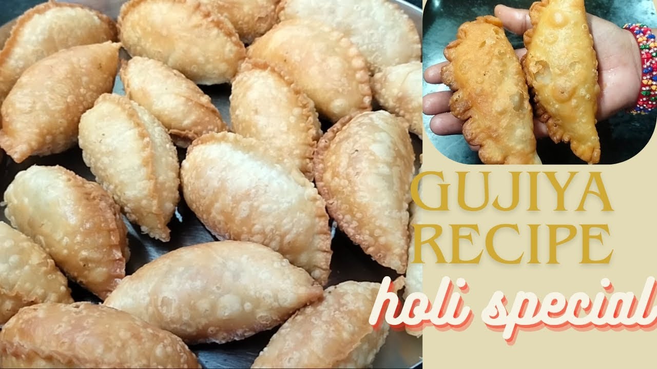 Itna aasan tarika hai ek baar try karo holi special gujiya recipe |  halwai secret | Anita's kitchen