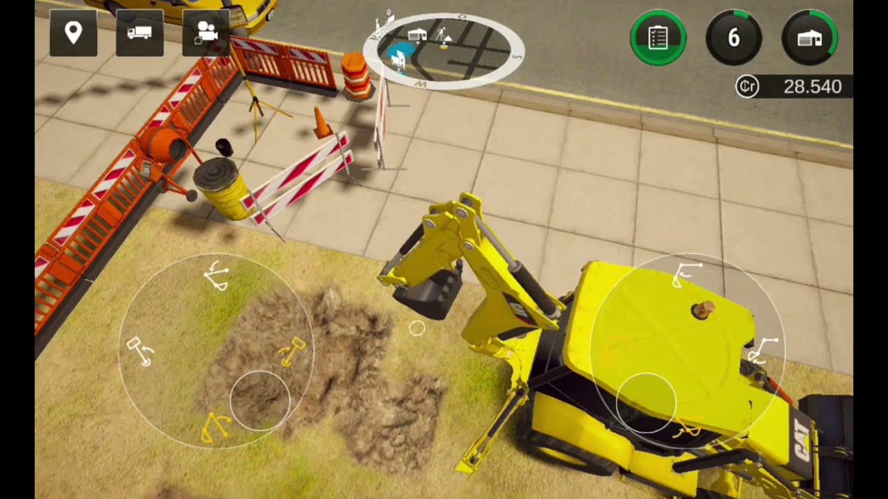 ส้างงานจัดสวนเล็กๆ น้อยๆ และงานก่อสร้างบ้านริมสระน้ำ Construction Simulator 2 #1