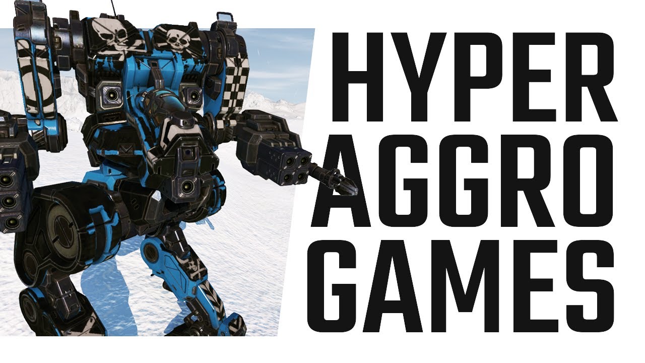 Hyper Aggro Games with the Stormcrow - Mechwarrior Online The Daily Dose #1149