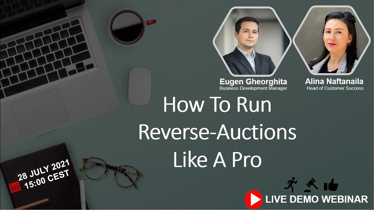 How To Run Reverse Auctions Like A Pro - Prokuria's Live Demo Webinar