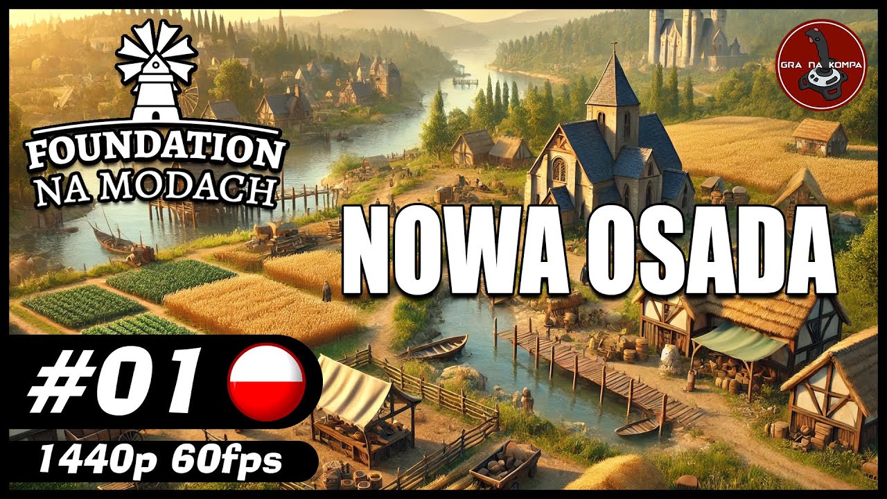 Nowa osada || S02#01 || FOUNDATION NA MODACH gameplay PL