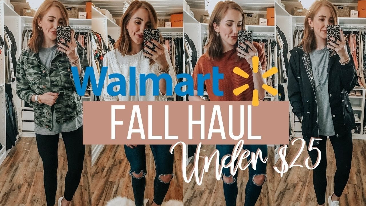 WALMART FALL HAUL UNDER $25 *Try On Haul* | Moriah Robinson