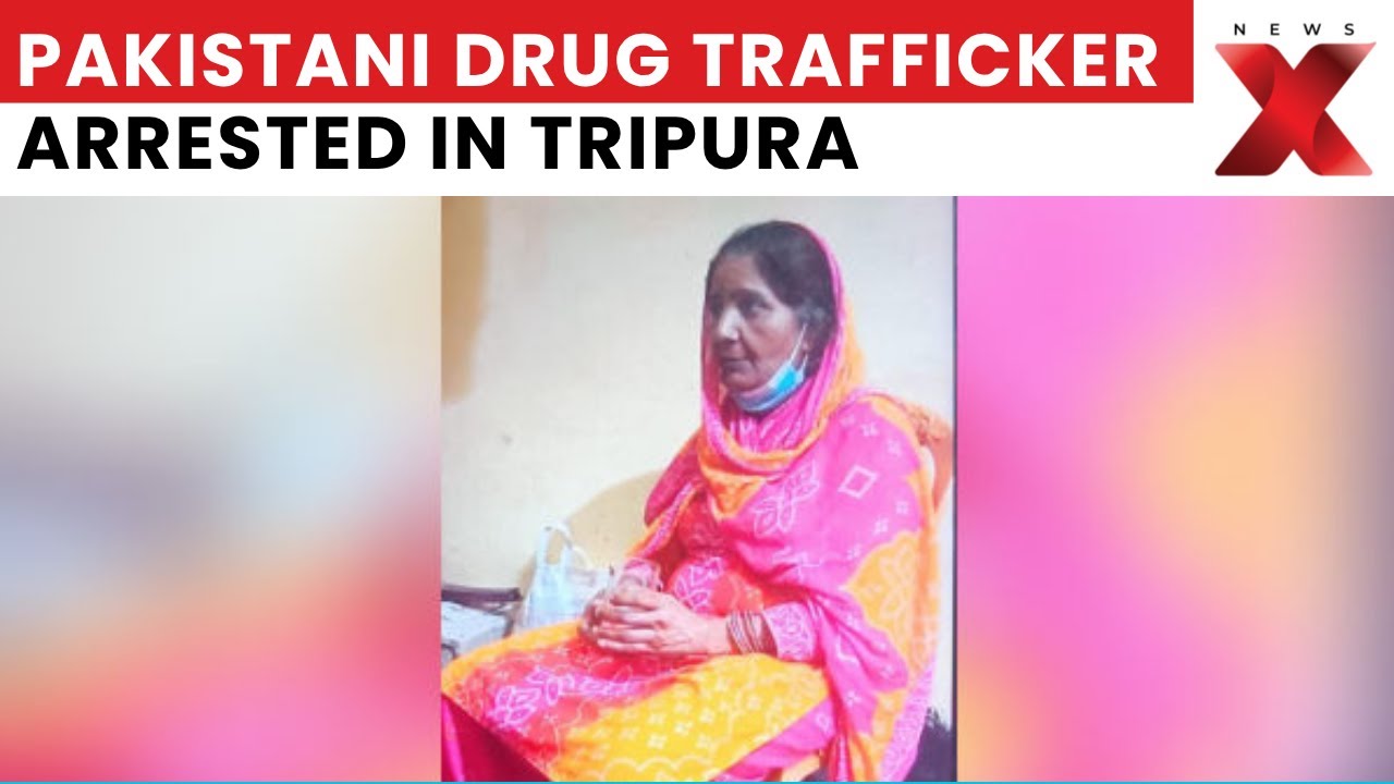 Pakistani Drug Trafficker Arrested: 65-Year-Old Pakistani Woman Detained at Sabroom Railway Station