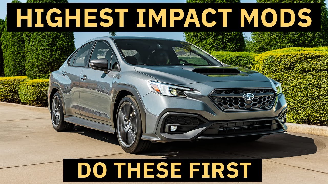Top 5 Highest IMPACT Mods For The Subaru WRX