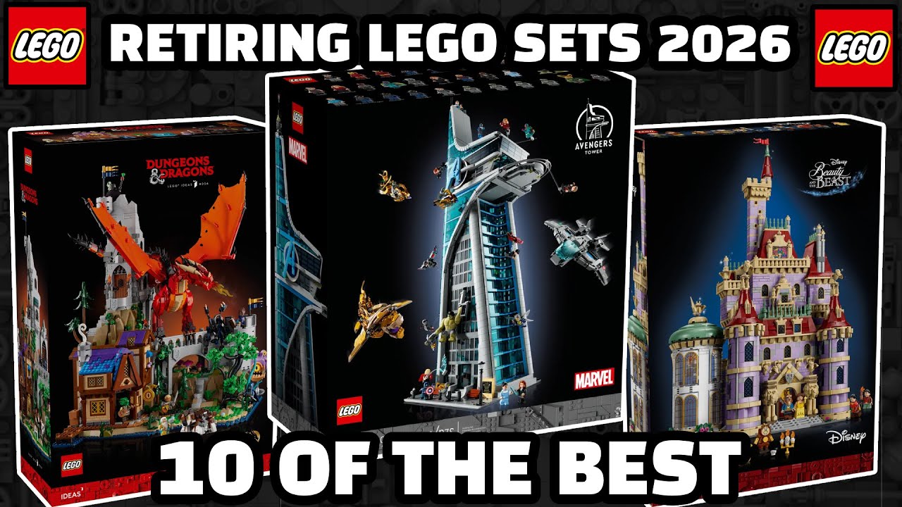 10 ЛУЧШИХ наборов LEGO, которые будут сняты с производства в 2026 году! | Новости об инвестициях ...