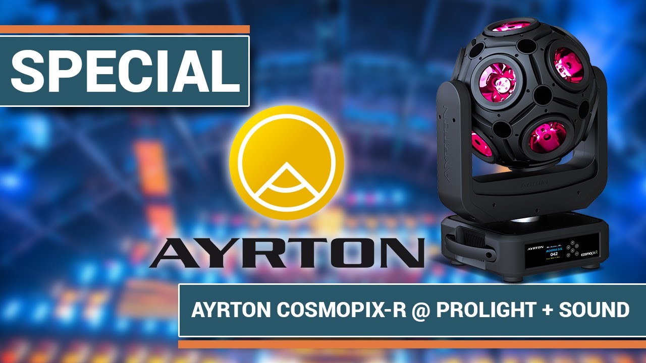 AYRTON COSMOPIX-R auf der Prolight + Sound