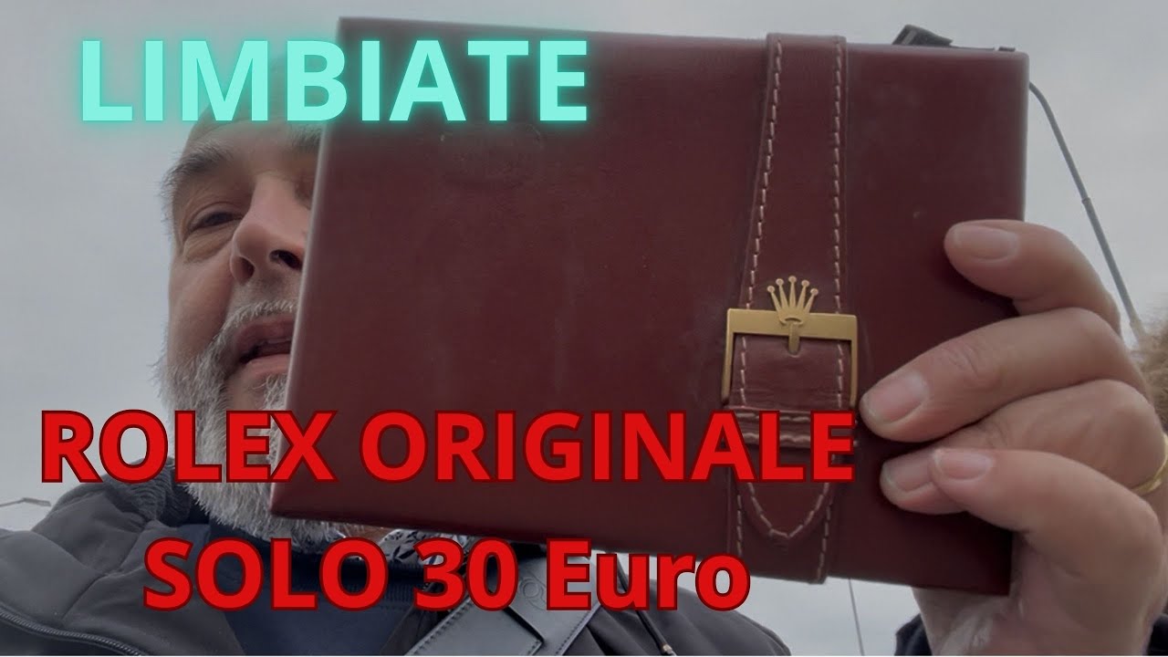 MERCATINO LIMBIATE Rolex Originale Solo 30 Euro