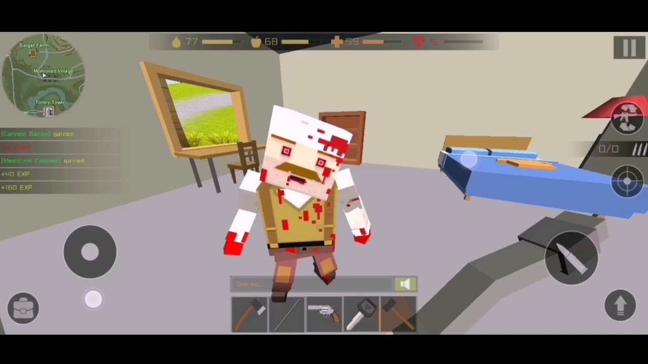 Zombie Hunter Pixel Survival - Военная база #3