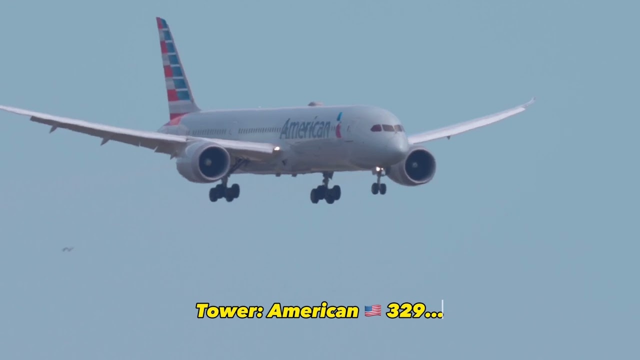 Rapid 😱 Descent! American 329 Loses Pressurization Pilot declares 🚨 #aviation #planespotting #atc