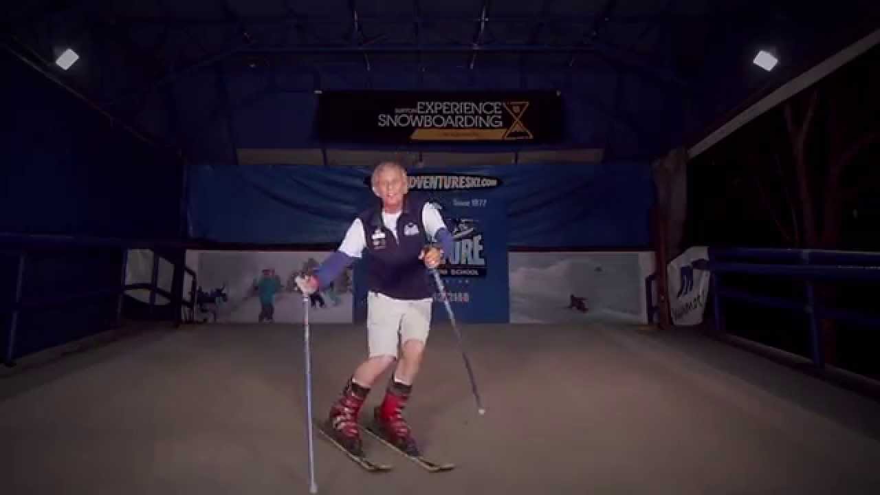 SKI LESSON progression- Beginner wedge turns to Advanced parallel turns