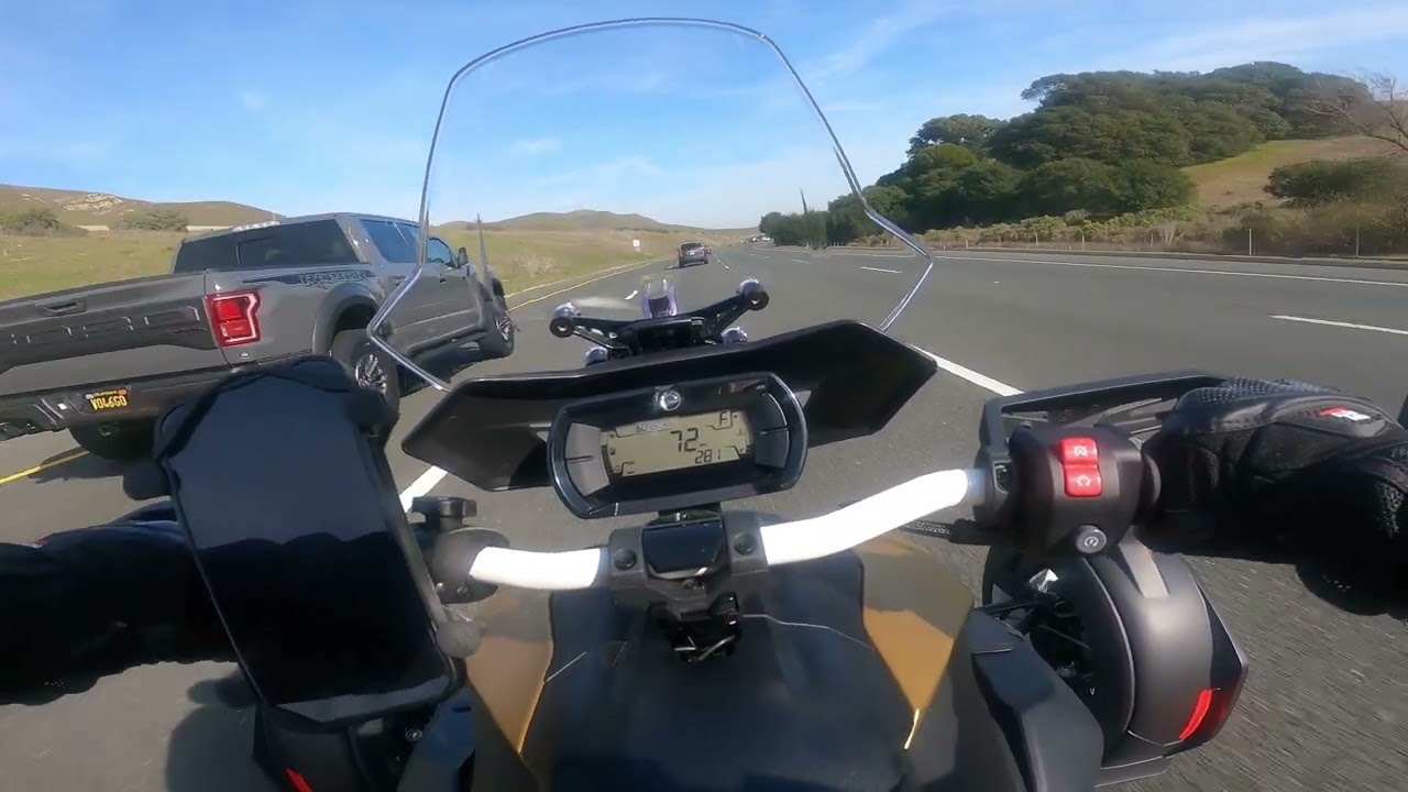 Freeway 🛣️ ride my Can-am Ryker Rally 900 2022, handles like a dream…