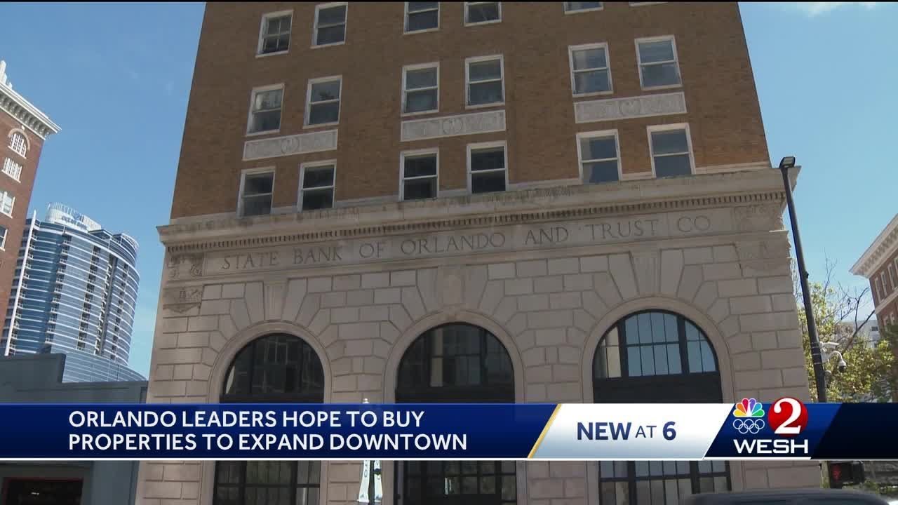 Orlando leaders hope to buy some downtown properties to drive growth