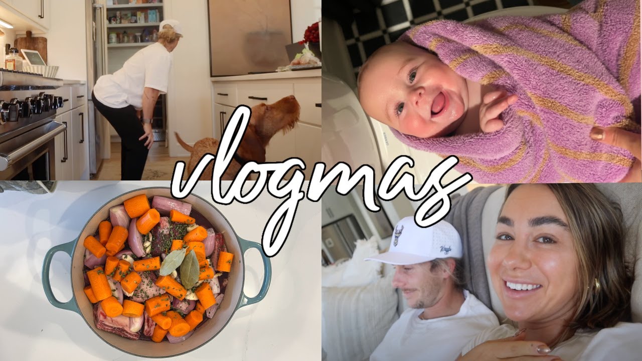 VLOGMAS 5: I'M OBSESSED!! Night Time Routine, Day In The Life as a Mom | Julia & Hunter Havens
