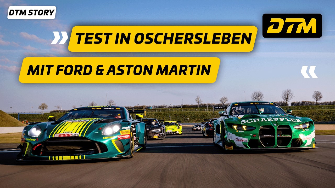 Mustang GT3 deb&uuml;tiert & 24 Top-Fahrer im Einsatz! DTM Test 2025 in Oschersleben | DTM Story 2025