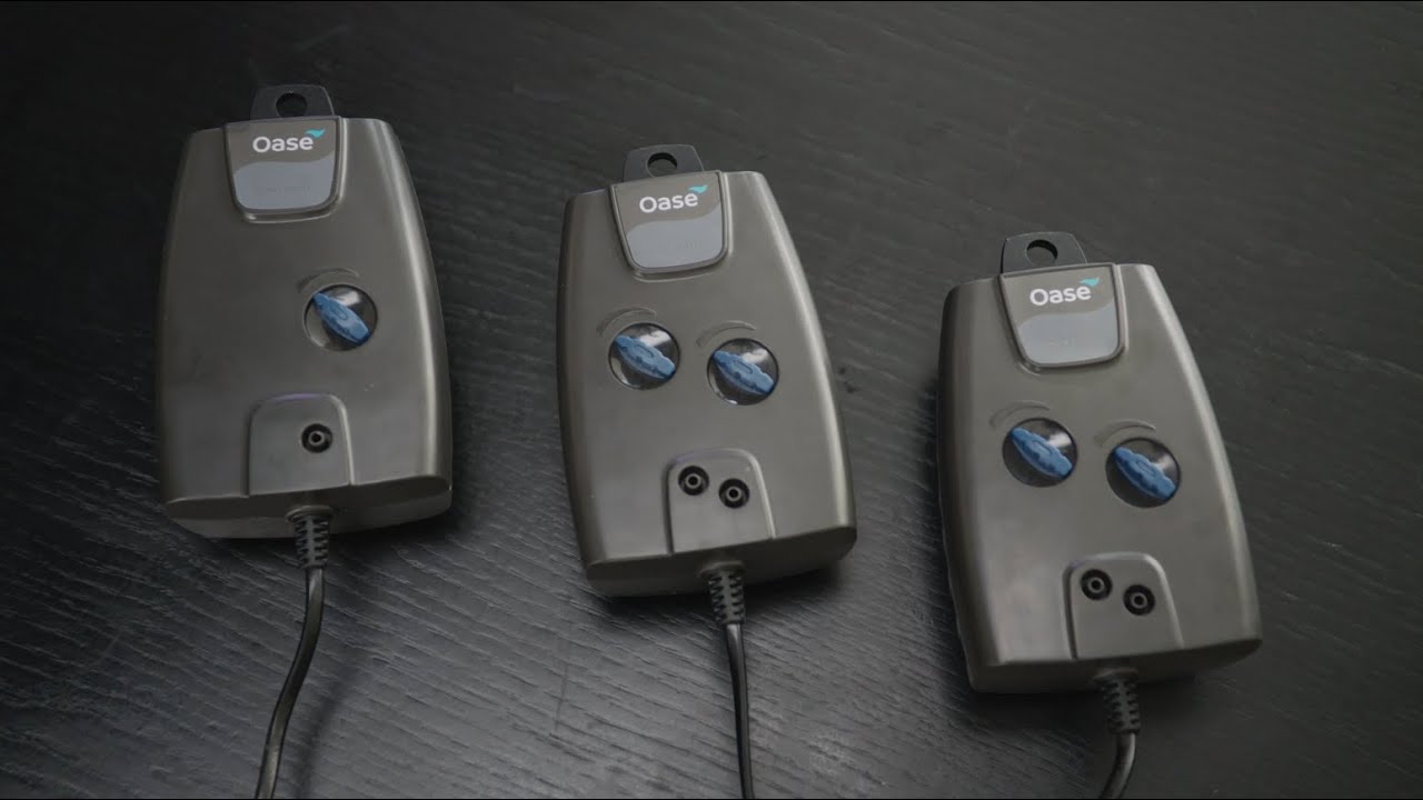 OxyMax Aquarium Air Pump Features ⎸ Oase