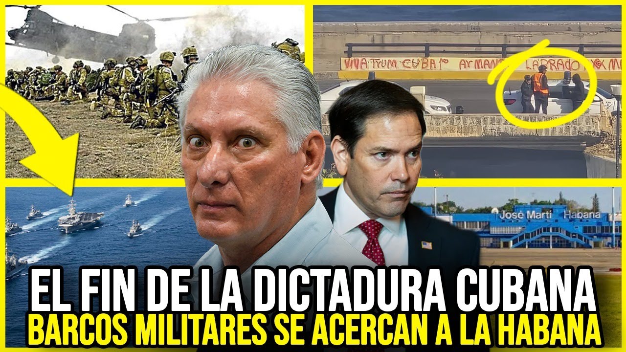 ALERTA MÁXIMA💥 MOVIMIENTO MILITAR de EEUU cerca de la HABANA//DICTADURA sin DEFENSA//PÁNICO TOTAL