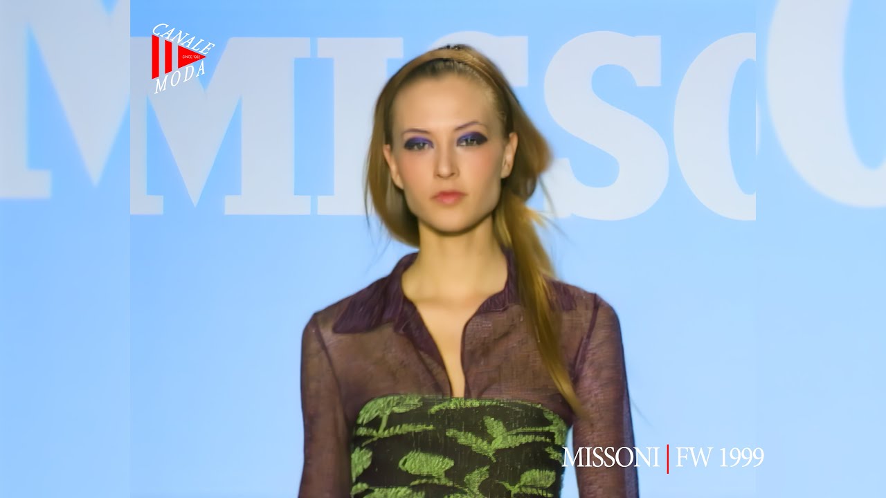 MISSONI Fall Winter 1999 Milan 4K - Canale Moda
