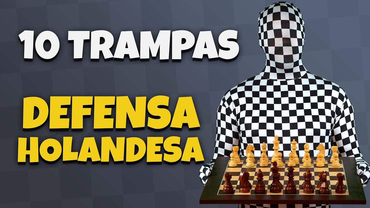 10 TRAMPAS de APERTURA para GANAR con la DEFENSA HOLANDESA | Trucos de Ajedrez con Negras 🔥
