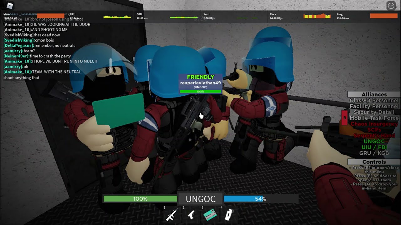 SCP rBreach - FP & GOC