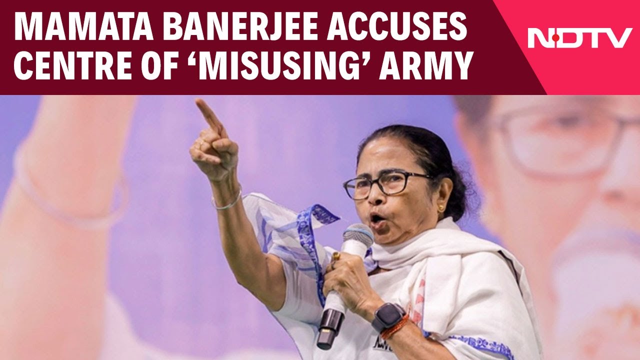 Mamata Banerjee News | Army Pulls Down TMC Stage In Kolkata, Mamata Banerjee Blames BJP For 'Misuse'