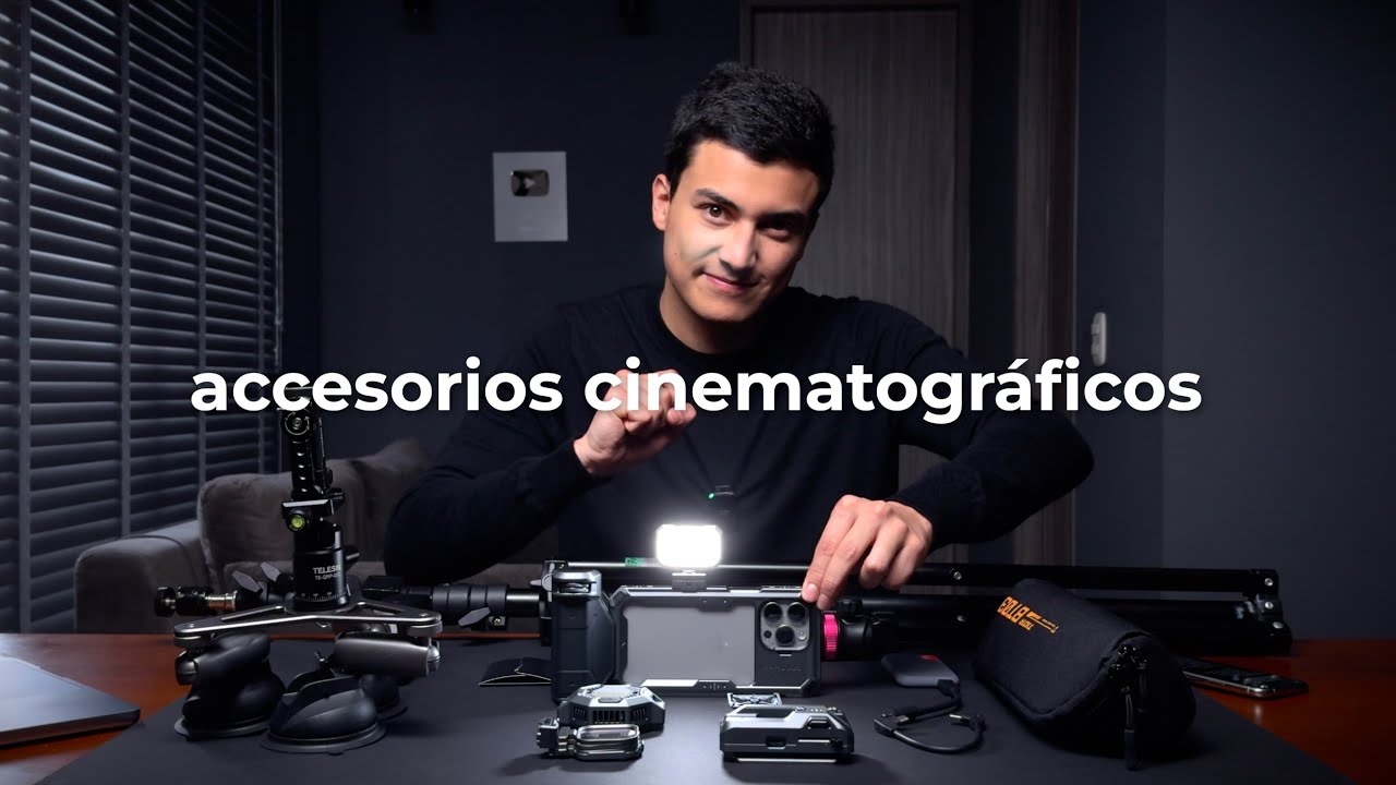 ACCESORIOS para VIDEOS iPhone/ Android