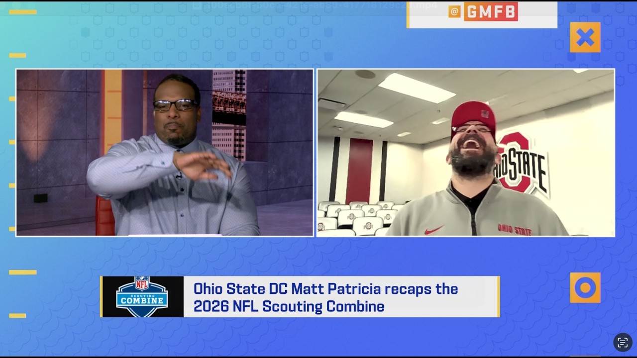Matt Patricia on Good Morning Football | Breaking Down Ohio State Players at the NFL Combine