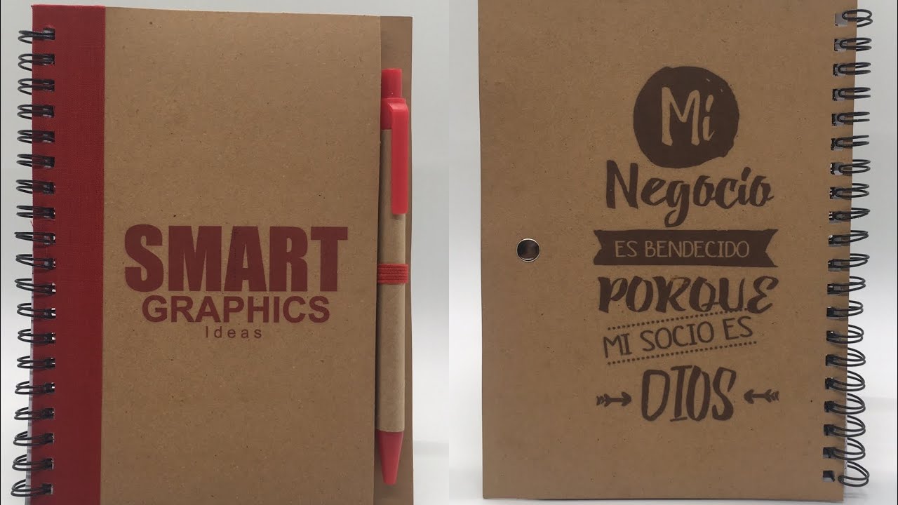 Libreta personalizada con Sublimación