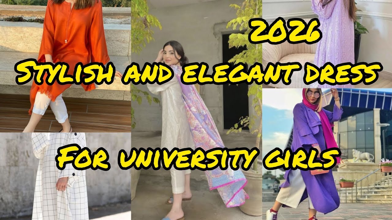 Top Trendy Dresses for University Girls 🥰💕| Stylish & Comfortable Outfits 2026