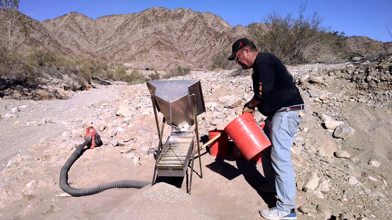 Working with the Royal drywasher