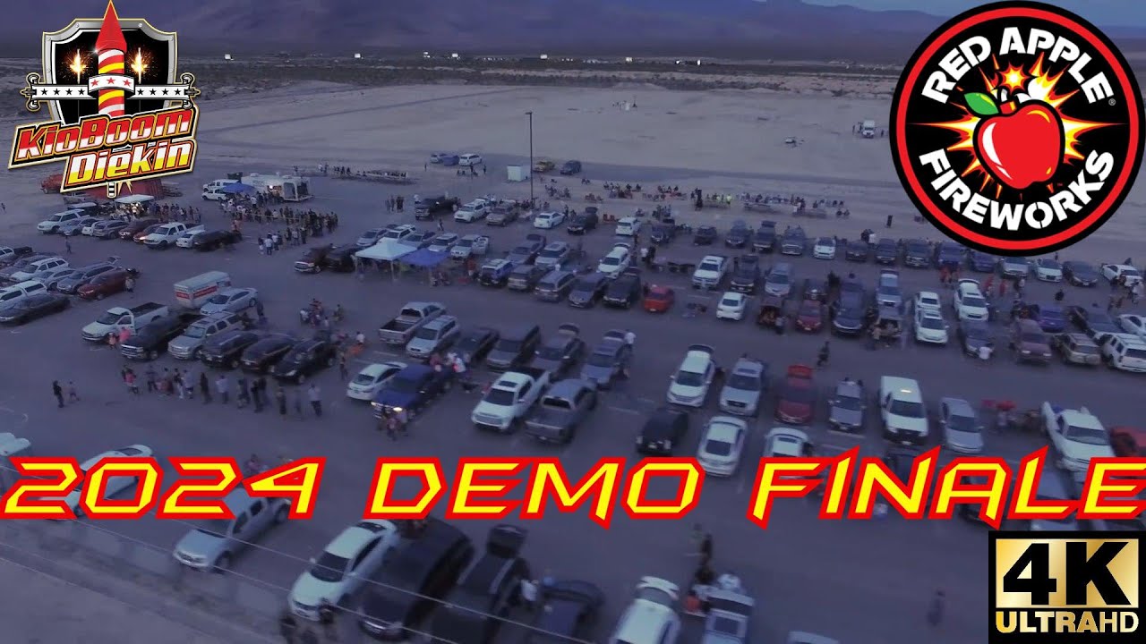 Red Apple Fireworks 2024 Demo Finale | Spectacular Show!