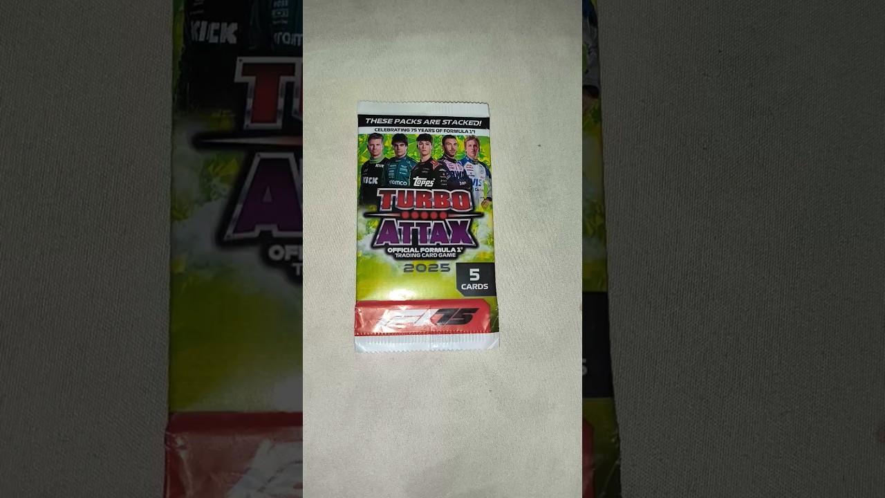 F1 Turbo Attax 2025 🏎️ #turboattax #topps #shorts #f1shorts #f1 #formula1 #unboxing #card #top