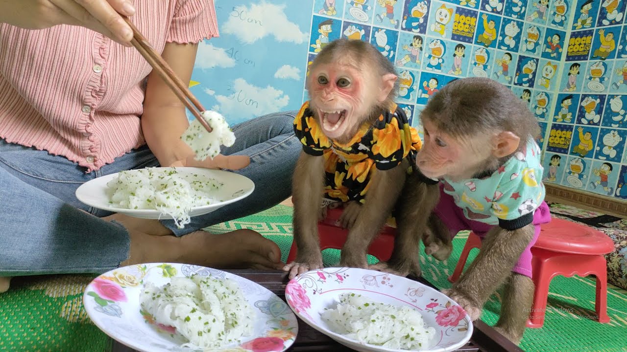 Mimi Kuku has breakfast with 