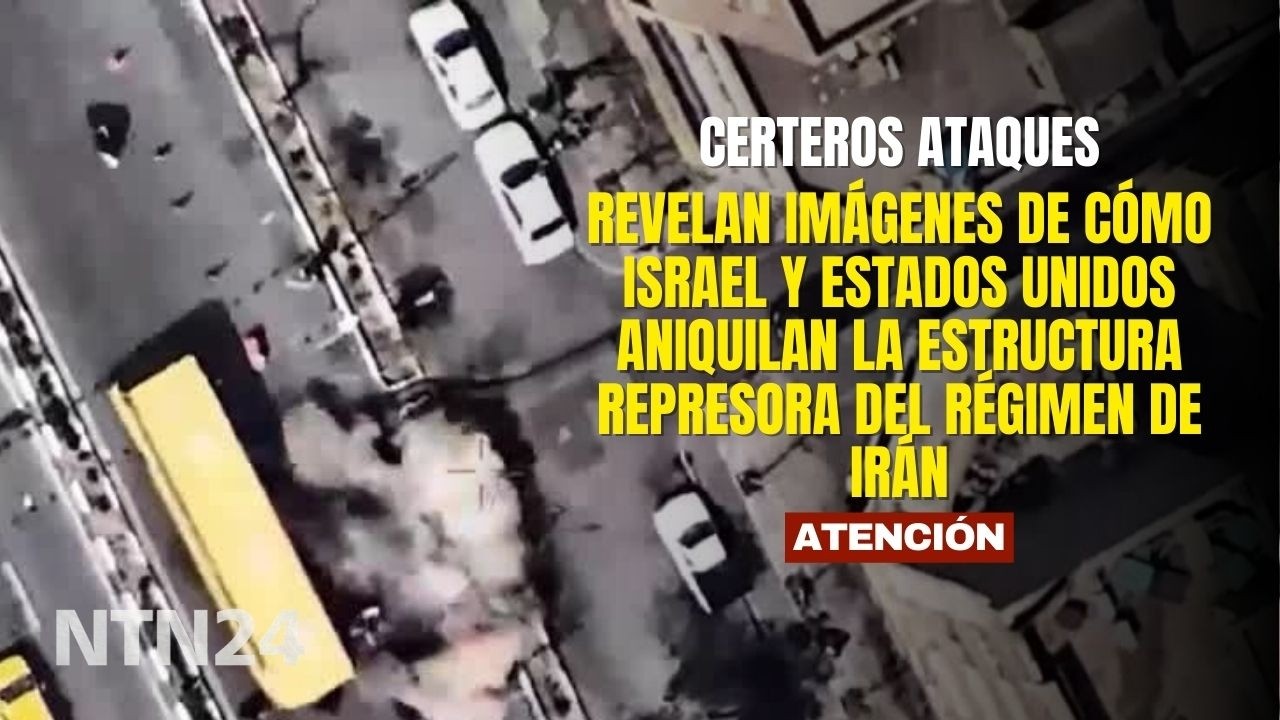 Revelan imágenes de cómo Israel y EE. UU. aniquilan la estructura represora del régimen de Irán