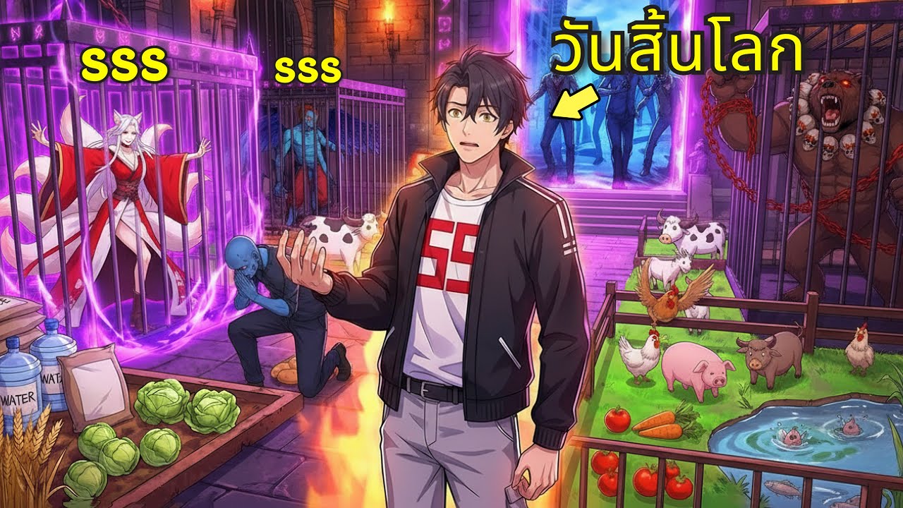 ท่ามกลางวันสิ้นโลก เขาปลูกทุกชีวิตในคุกเทพเจ้า และกลายเป็นผู้ปกครองโลก! - พระเอกเทพ