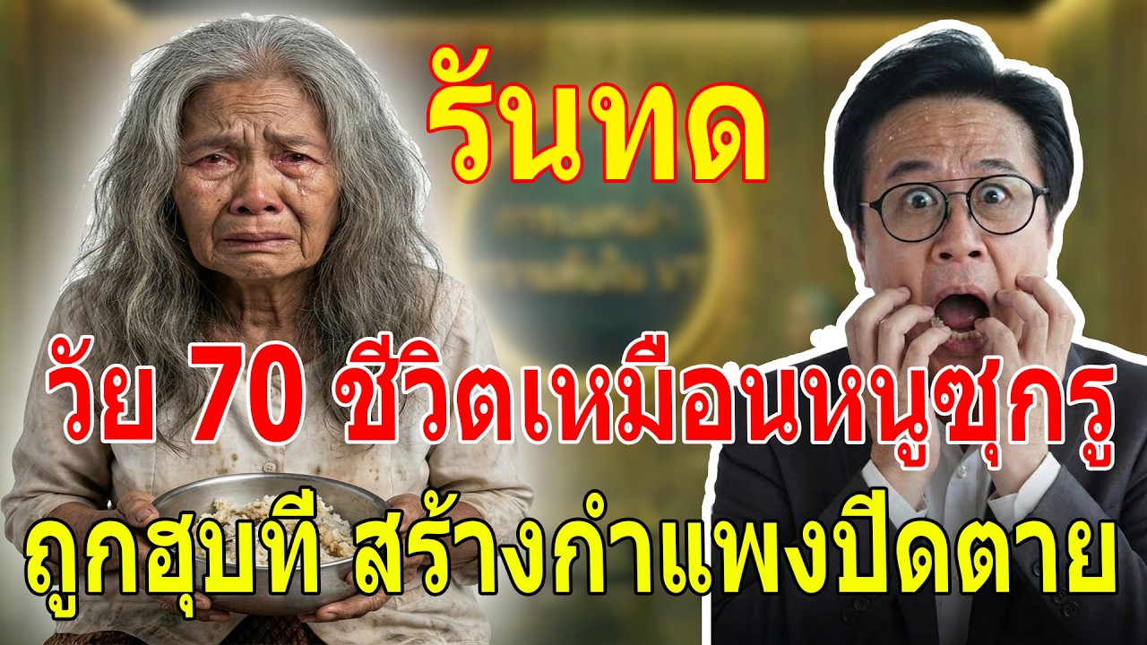 เรื่องเล่า กับ วีที: วัย 70 มุดหัวอยู่เหมือนหนู กินข้าวบูด - ถูกยึดที่ สร้างกำแพงปิดทางเข้าออก