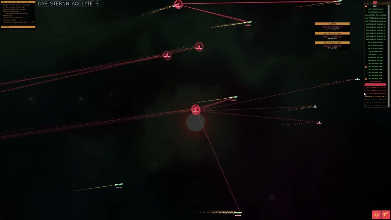 The last starship,  pursuit  2026